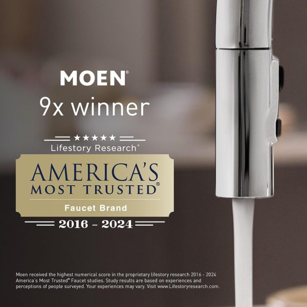 Moen Preston Collection Brushed Nickel 24-Inch Bathroom Single Towel Bar, Wall Mounted Hand or Body Towel Rack, DN8424BN - Image 5