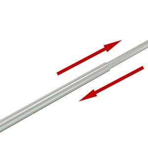Towel Bar - Adjustable 304 Stainless Steel Towel Holder for Bathroom (11.8inch-22.6inch) Sturdy and Rustproof Wall Mounted Towel Rack for Bathroom Accessories, Silver…